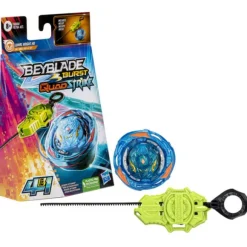 Starter Pack Beyblade Burst Quadstrike - Toupie Whirl Knight K8 Et Lanceur