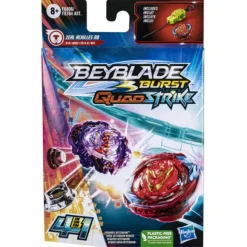 Starter Pack Beyblade Burst Quadstrike - Toupie Zeal Achilles A8