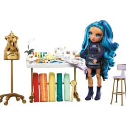 Studio De Mode Rainbow High Dream & Design Avec Poupee Skyler