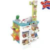 Super Marchande Et Chariot De Courses