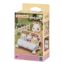 Sylvanian Families - 5533 - La Poussette Des Triples
