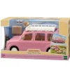 Sylvanian Families - 5535 - Le Monospace Rose Et Set De Pique-Nique