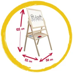 Tableau En Bois Naturel Double-Face