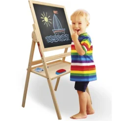Tableau En Bois Naturel Double-Face