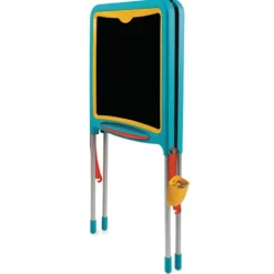 Tableau Tubes - Ardoise Double Face - Magnetique / Craie - + 80 Accessoires Inclus - Vert