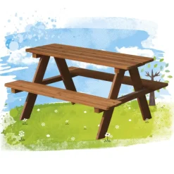 Table De Pic-Nic En Bois