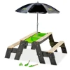 Table Sable Et Eau Aksent Avec Bancs Et Parasol