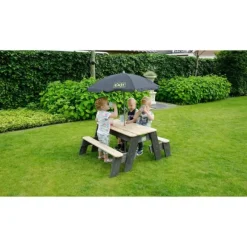 Table Sable Et Eau Aksent Avec Bancs Et Parasol