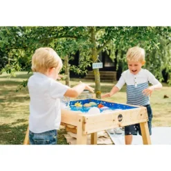 Table Sable Et Eau En Bois