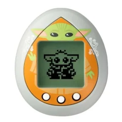 Tamagotchi Star Wars Grogu Orange Et Gris