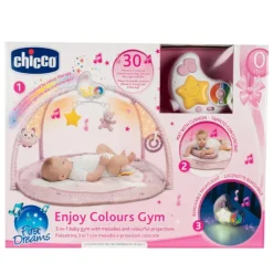Tapis D'éveil Colors Gym Rose