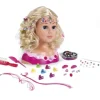 Tete A Coiffer Et A Maquiller Avec Accessoires Et Stickers - 33 Cm