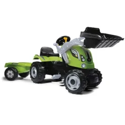 Tracteur A Pedales Farmer Max Avec Remorque