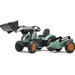 Tracteur A Pedales Farm Lander Avec Pelle Et Remorque