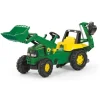 Tracteur A Pedales Rollyjunior John Deere Avec Pelle Avant Et Arriere