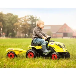 Tracteur Farmer Xl Claas + Remorque