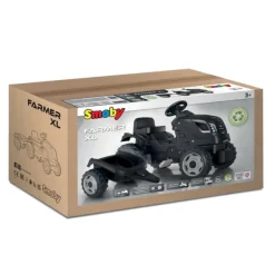 Tracteur Farmer Xl Noir + Remorque