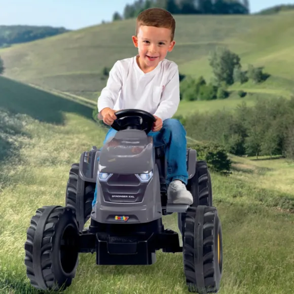 Tracteur-Stronger-Xxl-Avec-Remorque