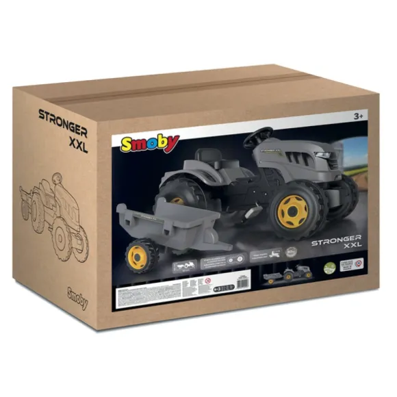 Tracteur-Stronger-Xxl-Avec-Remorque