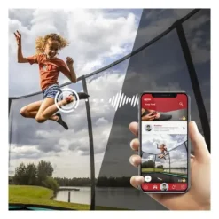 Trampoline Allure Classic 253 Cm Noir