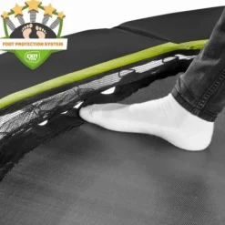 Trampoline Enterre Dynamic Avec Filet 427 Cm
