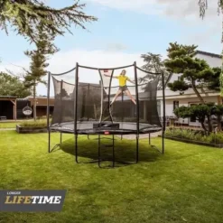 Trampoline Enterre Dynamic 427Cm Avec Dalles