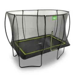Trampoline Enterre Silhouette 2,44 M Avec Filet Vert