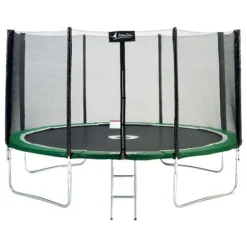 Trampoline Silhouette 153 X 214 Cm Vert