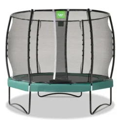 Trampoline Tiggy Junior Avec Support 140 Cm Gris/Noir