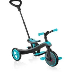 Tricycle Baby Balade 2 - Tricycle Evolutif Avec Roues Silencieuses - Dispositif Roue Libre - Vert