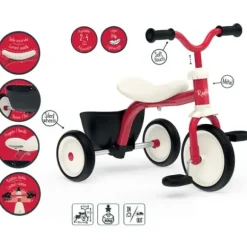 Tricycle Evolutif Baby Driver Confort Gris