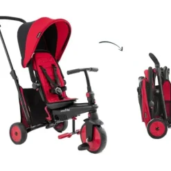Tricycle Exploreur 4 En 1 Taupe