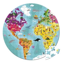 Valisette Puzzle Planete Bleue 208 Pieces