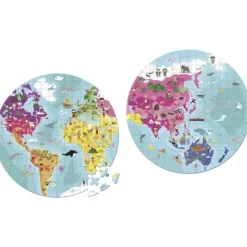 Valisette Puzzle Planete Bleue 208 Pieces