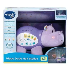 Veilleuse Hippo Dodo Nuit Etoilee