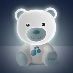 Veilleuse Musicale Dreamlight Ours Bleu