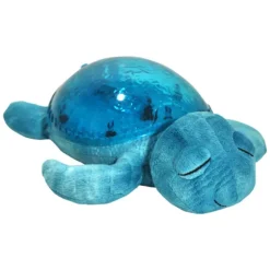 Veilleuse Tortue Acqua Sons Et Lumieres Bleue