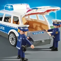 6920 - Voiture De Policiers Avec Gyrophare - Playmobil City Action