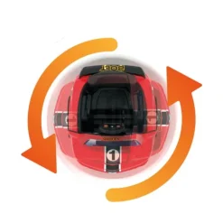 Voiture Electrique Rouge 360°