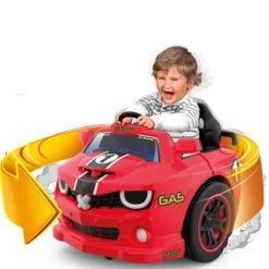 Voiture Electrique Rouge 360°