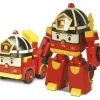 Voiture Robot Transformable 2 En 1 - Roy - Robocar Poli - Pompier